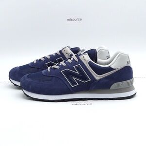 NEW Size 11.5 Men's New Balance 574 Sneakers ML574EVN Navy/Grey/White